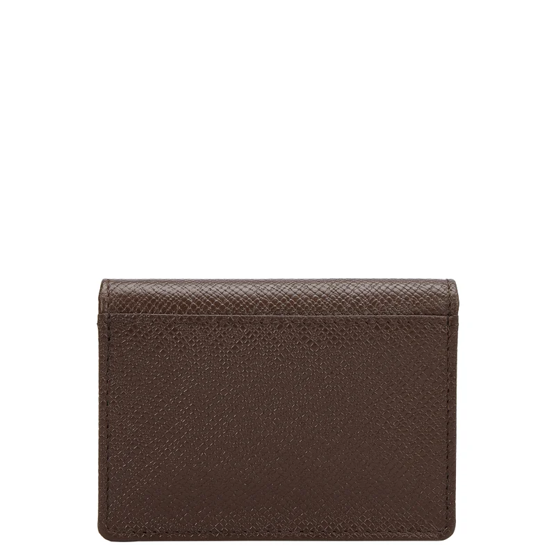 Da Milano Walnut 5 Slots Leather Card Case - Walnut  | Best Price UAE